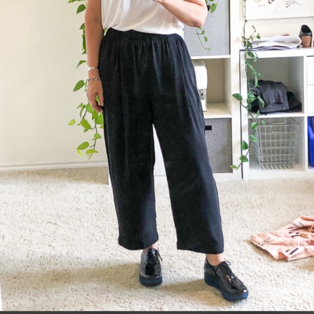 SOLD ❌ Elizabeth Suzann silk Andy trouser